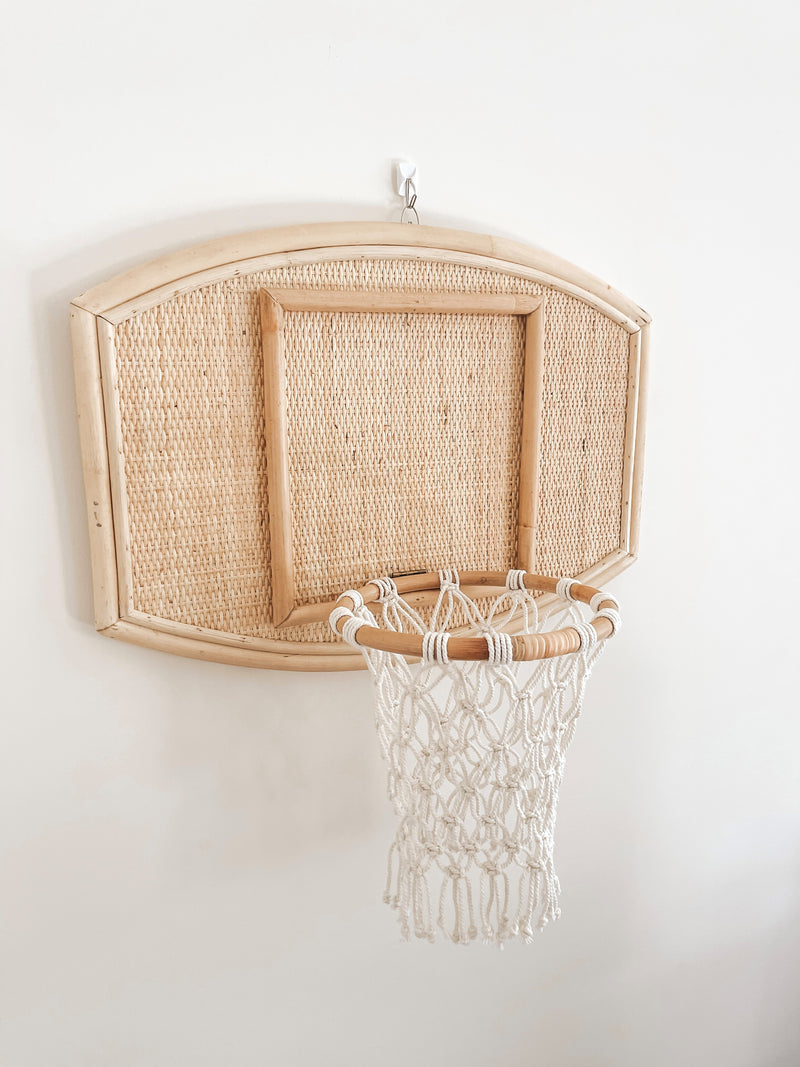 Rattan Basketball Hoop | Rattan Toy