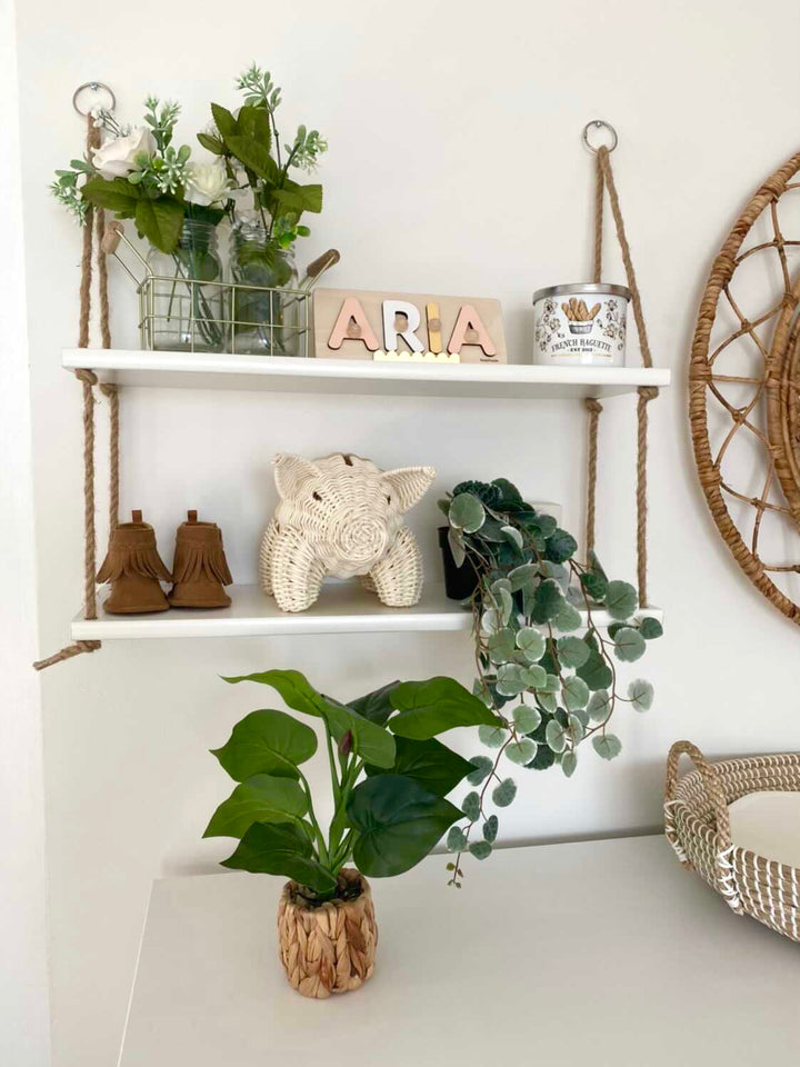 Rattan Piggy Bank Rattan Toy Oak and Ayla Oak & Ayla