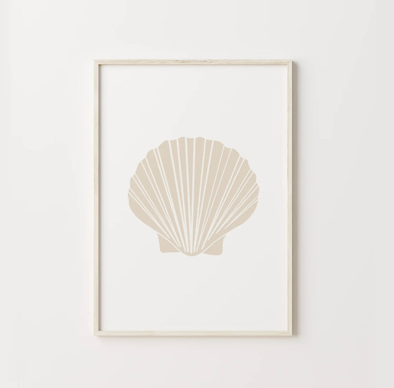 Seashell | Framed Nursery Print